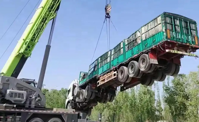 丹东道路脱困救援案例